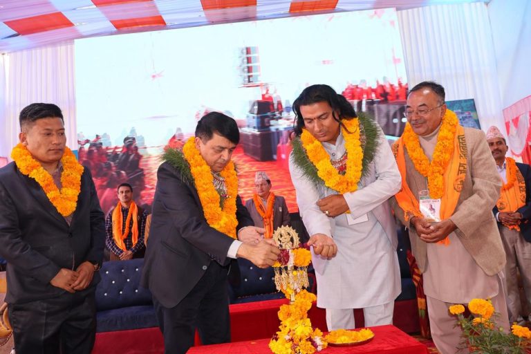 सबैभन्दा ठूलो धर्म मानव सेवा हो : अध्यक्ष ढकाल