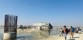 तीन महिनाभित्र कमला पुल सम्पन्न गर्ने निर्माण कम्पनीको प्रतिबद्धता