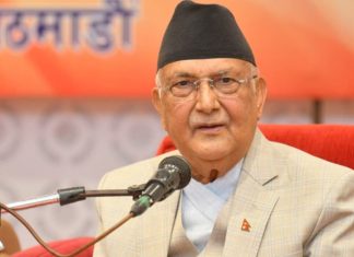 ओलीले भने: ‘रास्वपाकाे सरकार अहिले छ, निर्वाचनपछि त्याे रहदैन’