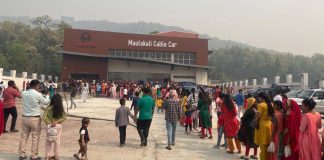 आन्दोलनमा आगजनी गरिएको मौलाकाली केबलकार पुनःसञ्चालनमा ल्याउने तयारी