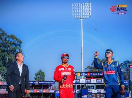 विराटनगर किंग्सले लुम्बिनीविरुद्ध पहिले गर्दै