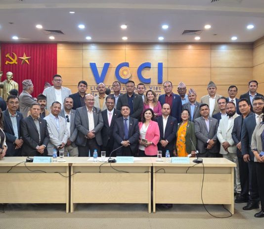 दौत्य सम्बन्ध स्थापनाको ५० बर्ष : महासंघ र भियतनाम चेम्बरबीच सहकार्य हुने