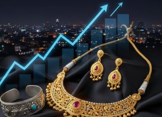 ताेलामै साढे २० हजारले बढ्याे सुनकाे भाउ