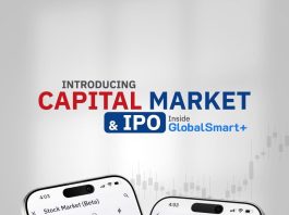 ग्लोबल आइएमई बैंकको ‘ग्लोबल स्मार्ट प्लस’ एपमार्फत आईपीओ भर्ने सुविधा, लाइभ मार्केट अपडेट*