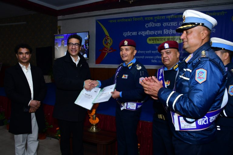 ट्राफिक प्रहरी र नाइमाबीच समझदारी, तालिम दिइने
