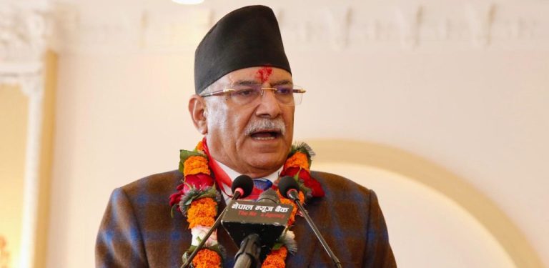 ‘बाबुरामले उम्मेदवारी फिर्ता लिएपछि अब गोरखा-२ जित्ने निश्चित’:प्रचण्ड