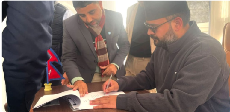 बालेन शाहले गरे पदभार ग्रहण