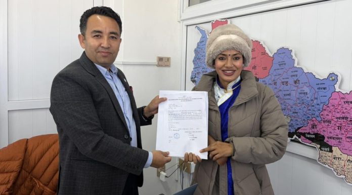 आशिका तामाङ धादिङ-१ बाट उम्मेदवार बन्ने