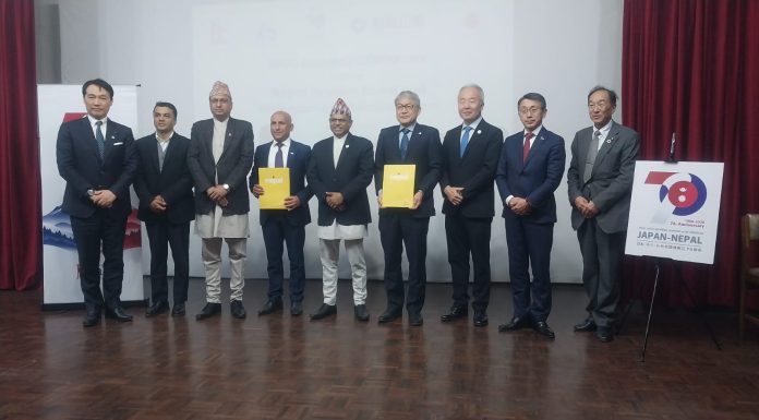 पर्यटन बोर्ड र जापानको वाकायामाबीच दिगो पर्यटन सहकार्यमा समझदारी