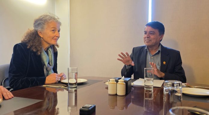 महासंघका अध्यक्ष र राष्ट्रसंघकी आवासीय संयोजकबीच भेटवार्ता, अति कमविकसित मुलुकबाट स्तरोन्नतिको समय थप्नु पर्नेमा जोड