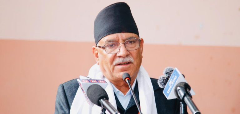 गठबन्धन वा तालमेल नगरी पहिलो पार्टी बन्ने  प्रचण्डको दावी