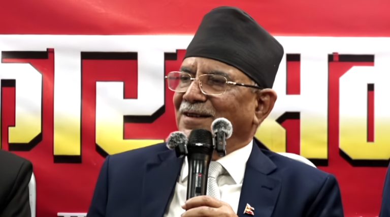 प्रचण्डले भने :’मेराे भनाइलाई गलत अर्थ लगाइयाे’