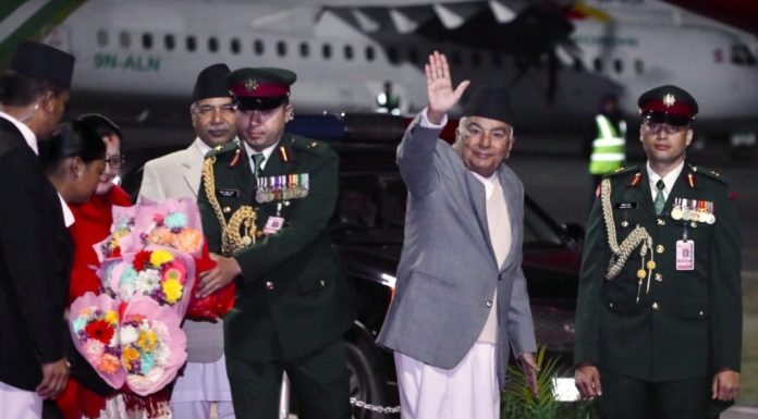 जापान पुगे राष्ट्रपति रामचन्द्र पौडेल