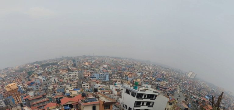 हल्का बर्षाले घटायाे वायु प्रदुषण