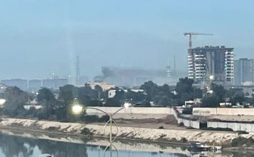 इराकको बगदादमा रहेकाे अमेरिकी दूतावासमा ड्रोन र रकेटबाट आक्रमण