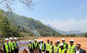 लेखनाथ–दमौली २२० केभी प्रसारण लाइन शिलान्यास