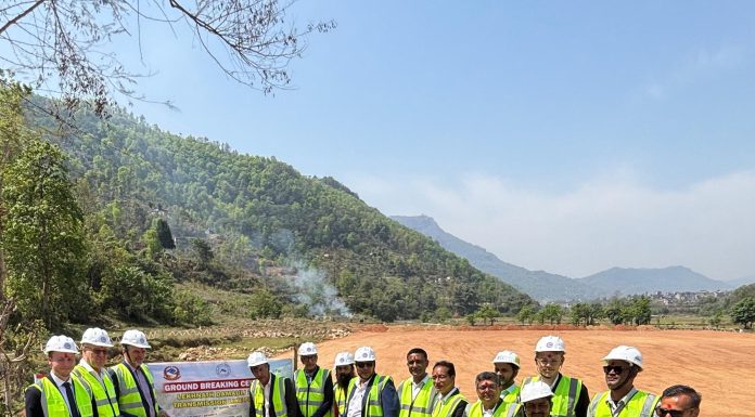 लेखनाथ–दमौली २२० केभी प्रसारण लाइन शिलान्यास