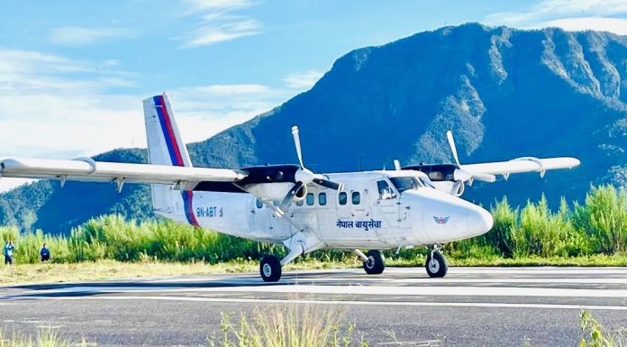 गुल्मीमा आजदेखि सातामा चार पटक हवाई सेवा सञ्चालन
