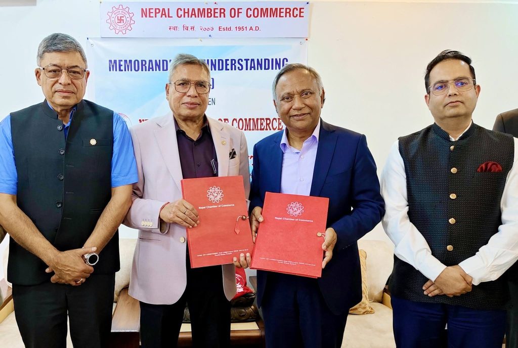 चेम्बर र मेडिसिटी अस्पताल बीच स्वास्थ्य सेवा सहकार्यसम्बन्धी सम्झौता