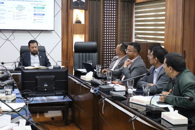 ऊर्जा ब्यापारमा निजी क्षेत्रका लागि अवसर खोज्दैछन् ऊर्जा मन्त्री