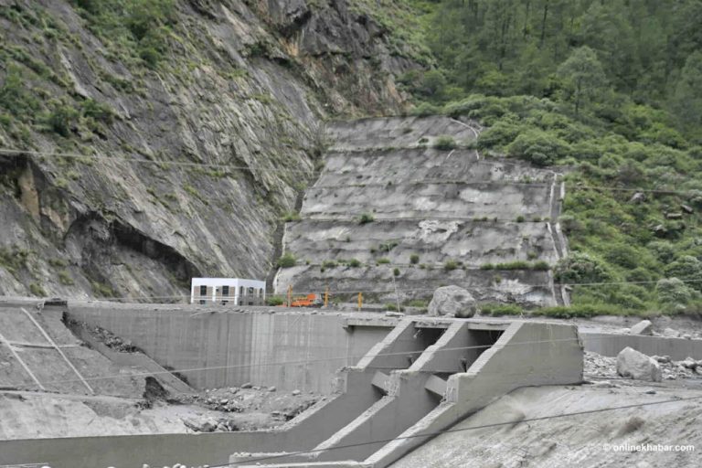 रसुवागढी जलविद्युत् आयोजना अस्थायी रूपमा बन्द