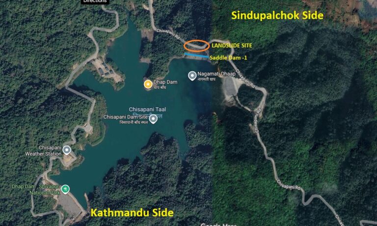 धाप ड्याम पूर्णरूपमा सुरक्षित