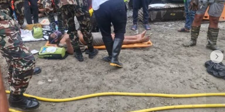 त्रिशूली ३ एको सुरुङबाट एक जनाको जिवितै उद्धार
