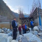 मध्य कालीगण्डकी जलविद्युत आयोजनाको स्थलगत भ्रमणमा ढकाल, बाढीको क्षतिले भावुक